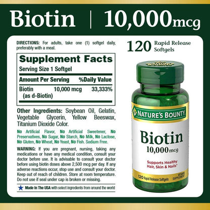 BIOTIN 10,000 MCG