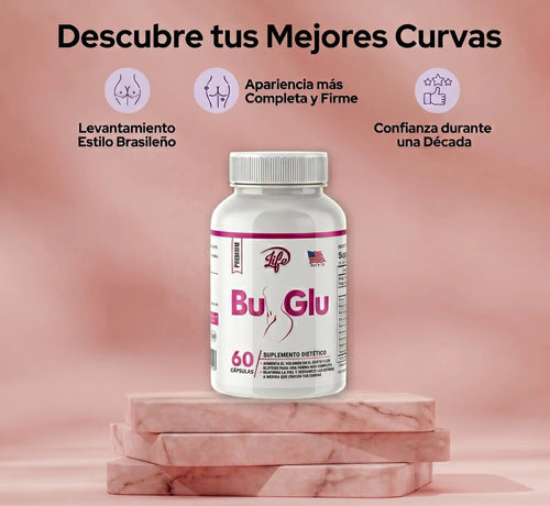 Bu-Glu refuerza Busto y Glúteo x 60 Cápsulas.